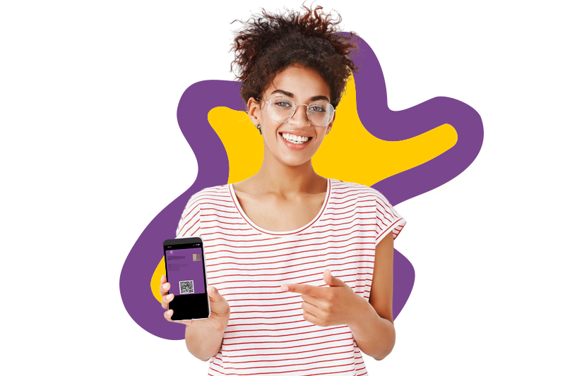 Cartão digital na wallet